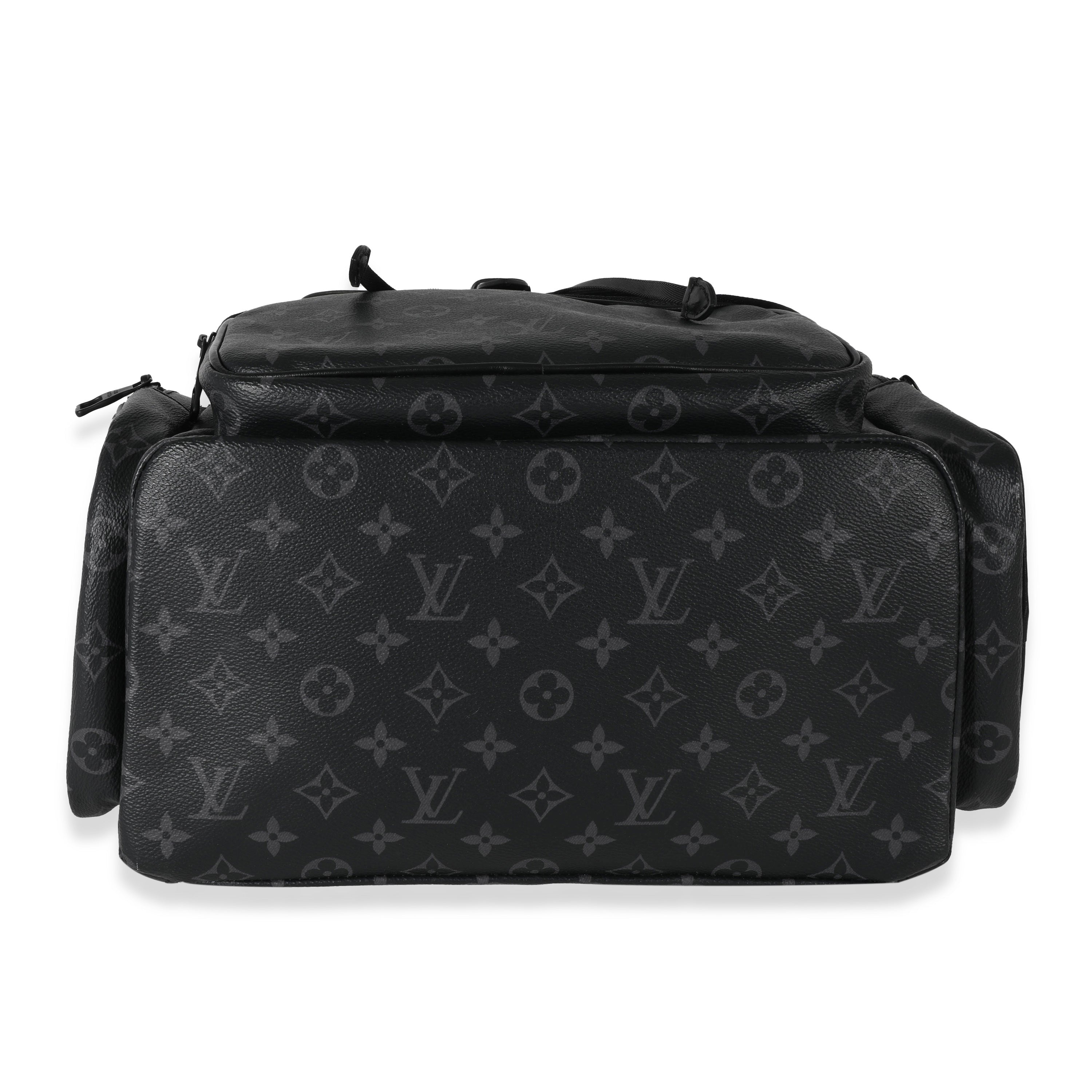 Louis Vuitton Monogram Eclipse Canvas Trio Backpack