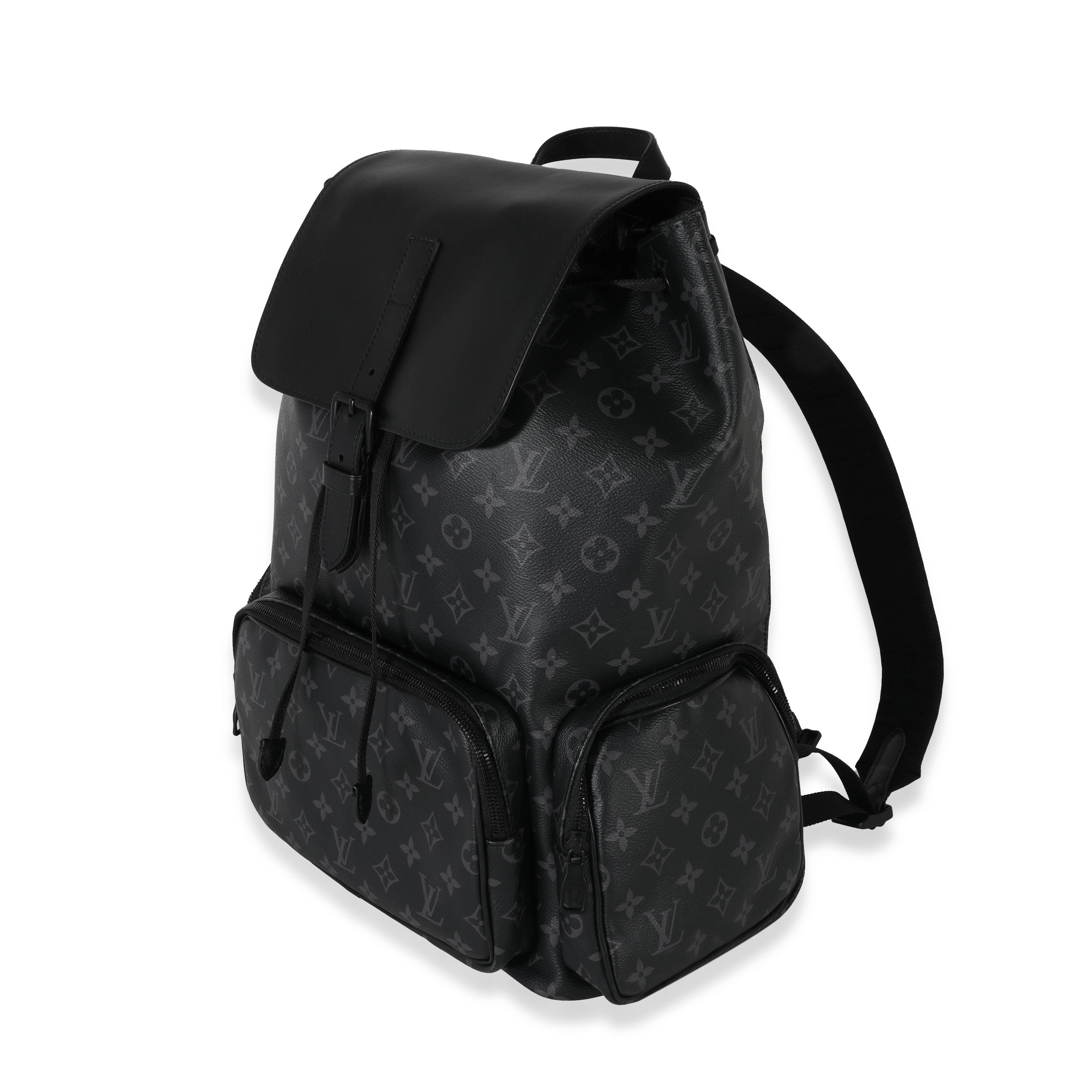 Louis Vuitton Monogram Eclipse Canvas Trio Backpack