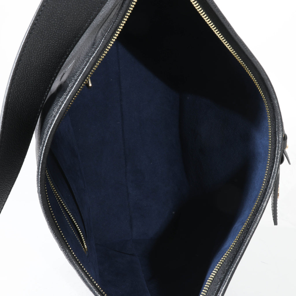 Louis Vuitton Louis Vuitton Black Empreinte Monogram CarryAll MM