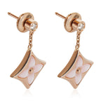 Louis Vuitton Louis Vuitton Color Blossom BB Star Earrings in 18K  Rose Gold 0.08 CTW