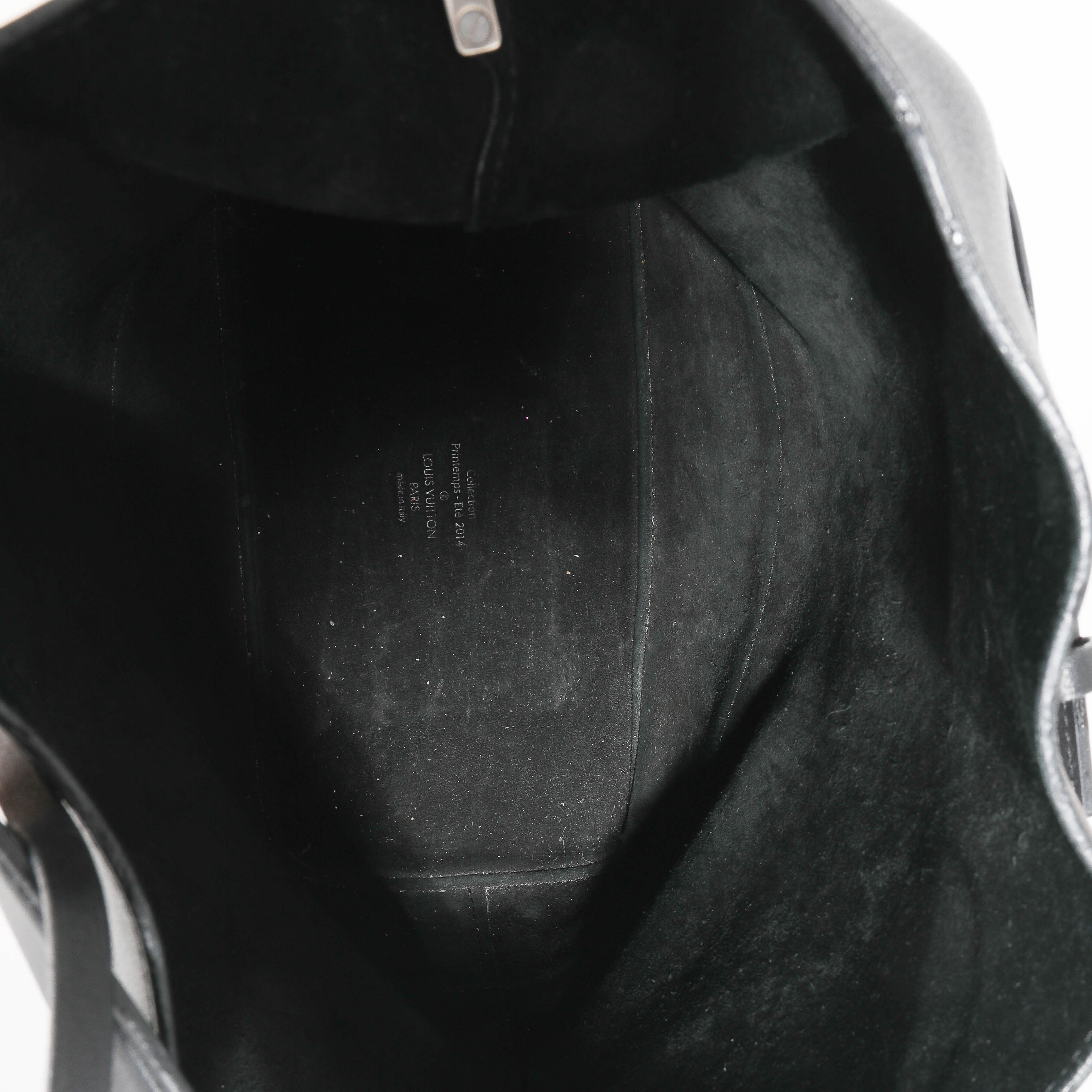 Louis Vuitton Louis Vuitton Black Leather NN14 Cuir Nuance GM