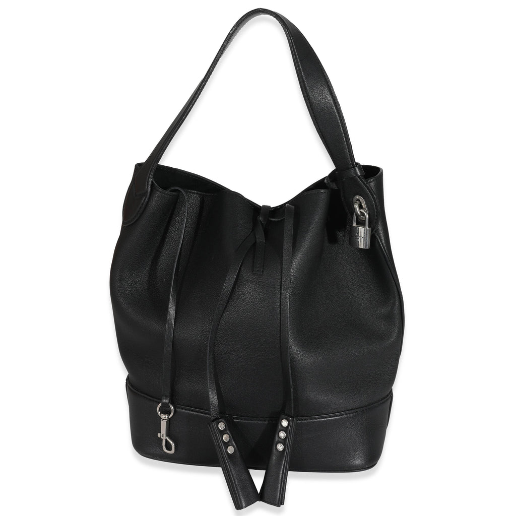 Louis Vuitton Louis Vuitton Black Leather NN14 Cuir Nuance GM