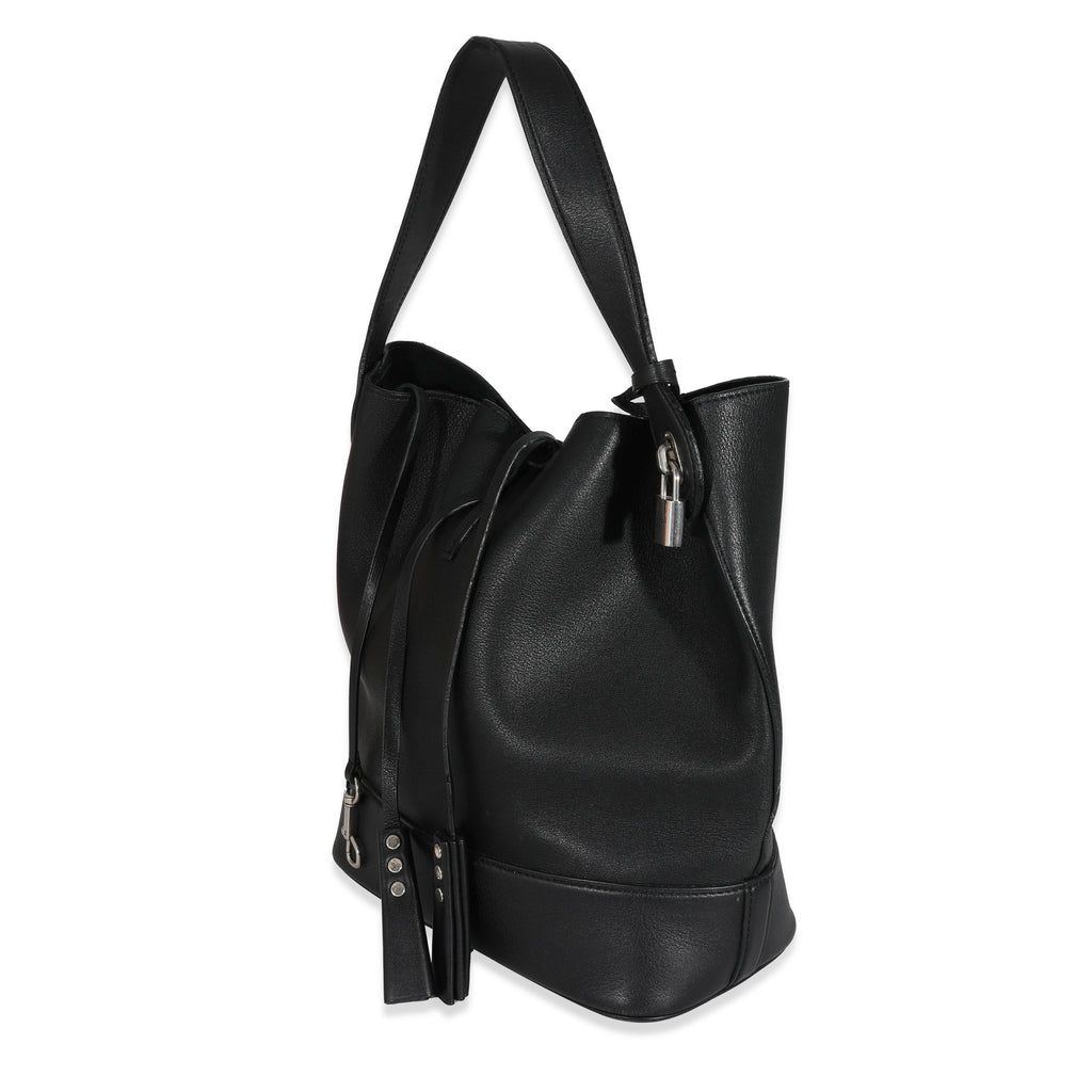Louis Vuitton Louis Vuitton Black Leather NN14 Cuir Nuance GM