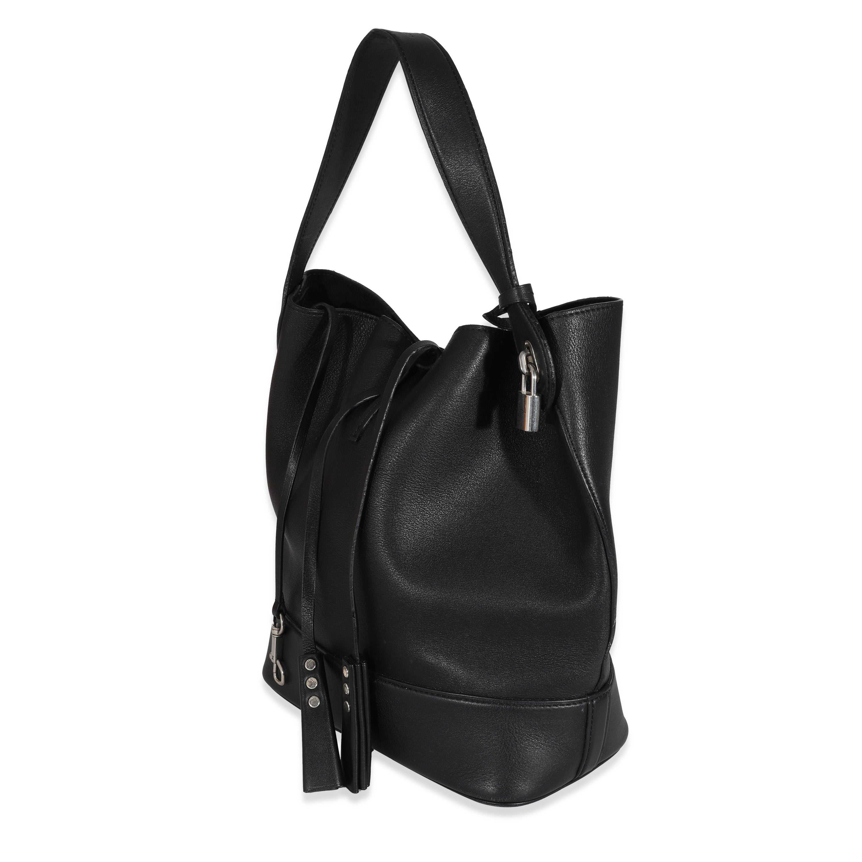 Louis Vuitton Louis Vuitton Black Leather NN14 Cuir Nuance GM
