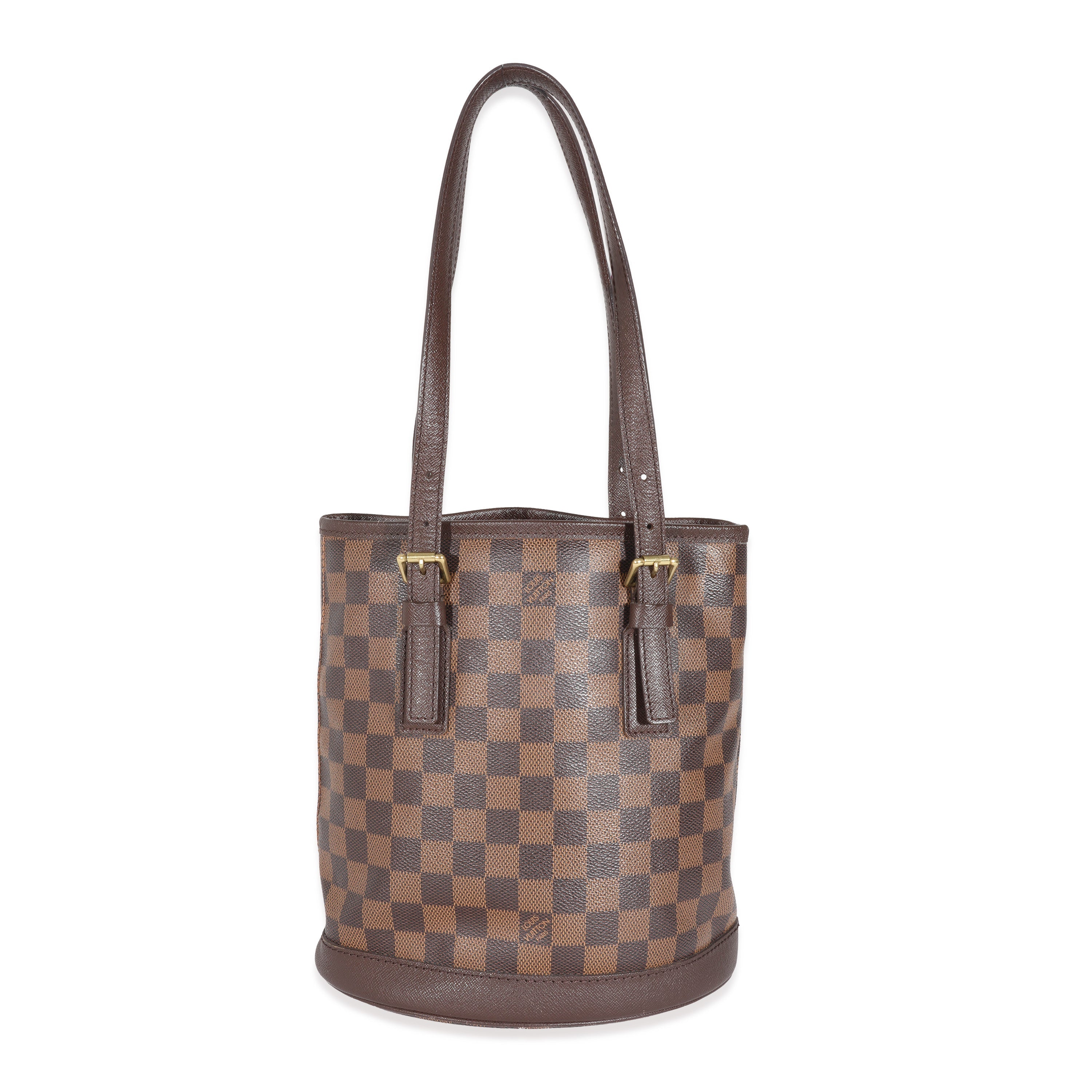 Louis Vuitton Louis Vuitton Damier Ebene Canvas Marais Bucket 23