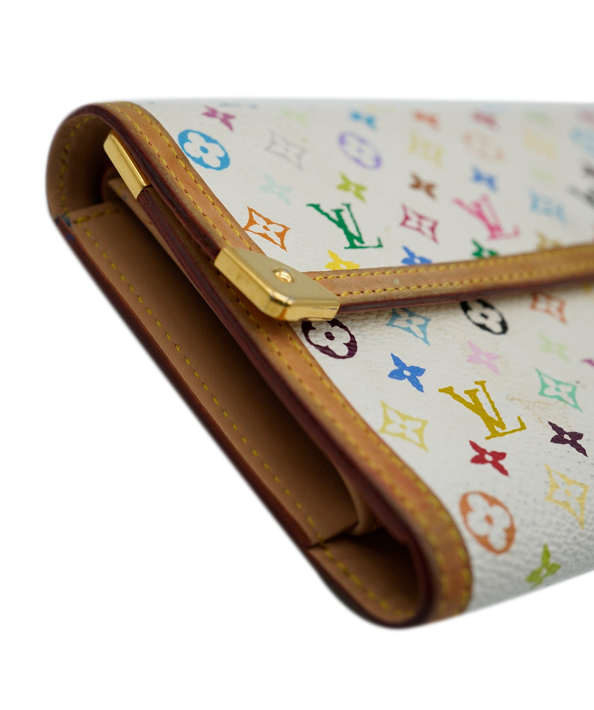 Louis Vuitton Louis Vuitton Monogram Multicolor Porte Tresor International Wallet