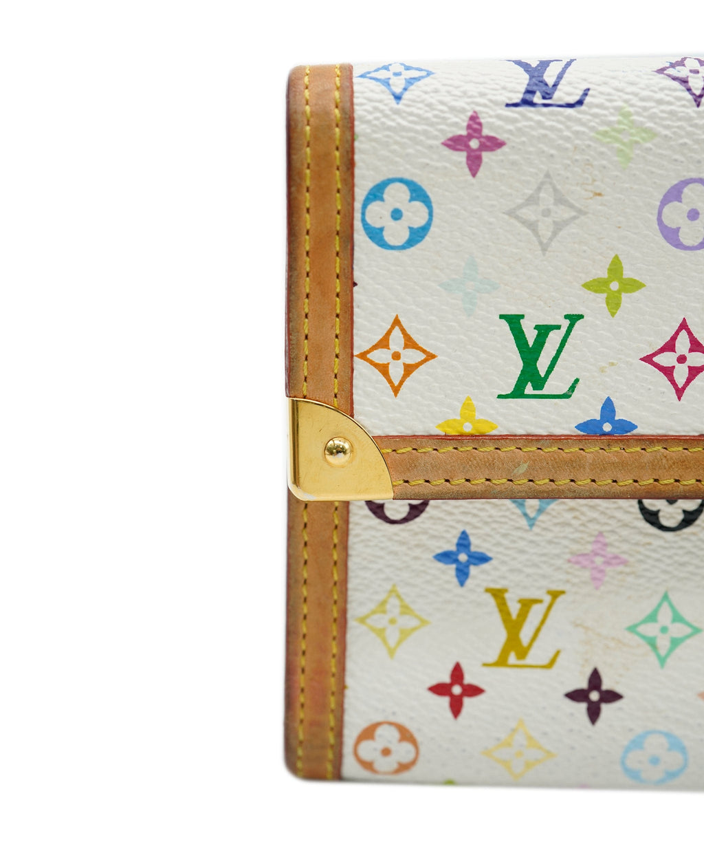Louis Vuitton Louis Vuitton Monogram Multicolor Porte Tresor International Wallet