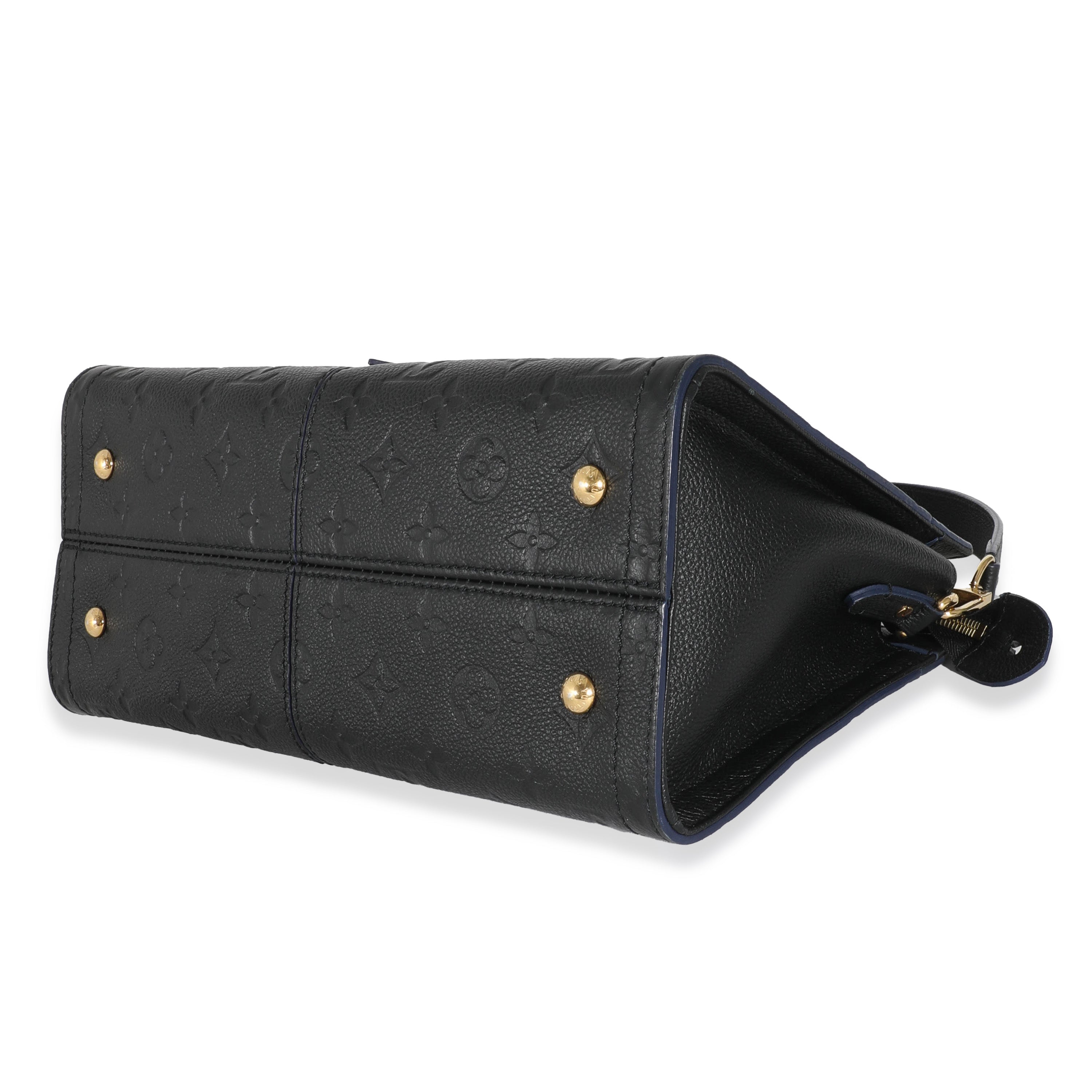 Louis Vuitton Black Empreinte Sully PM