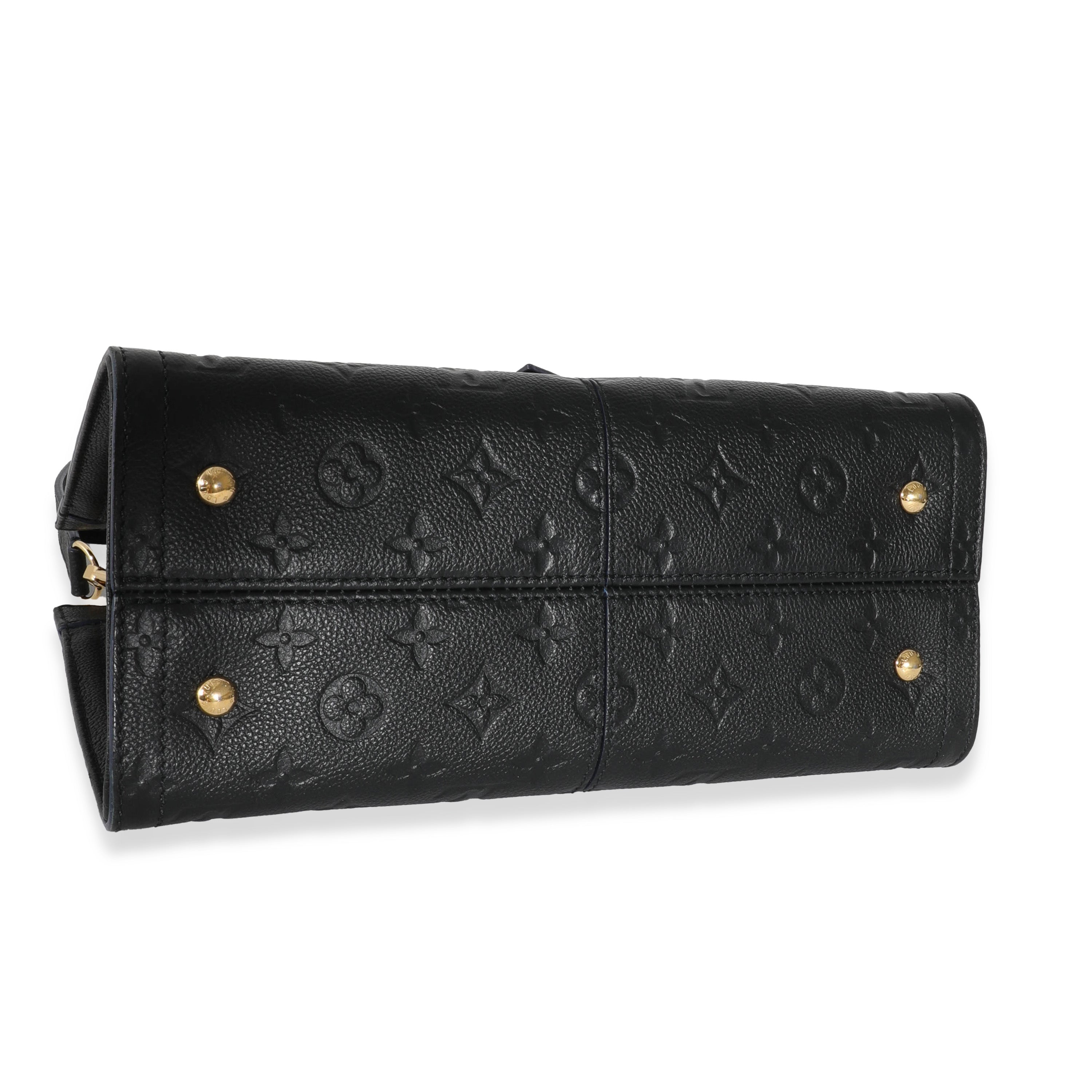 Louis Vuitton Black Empreinte Sully PM