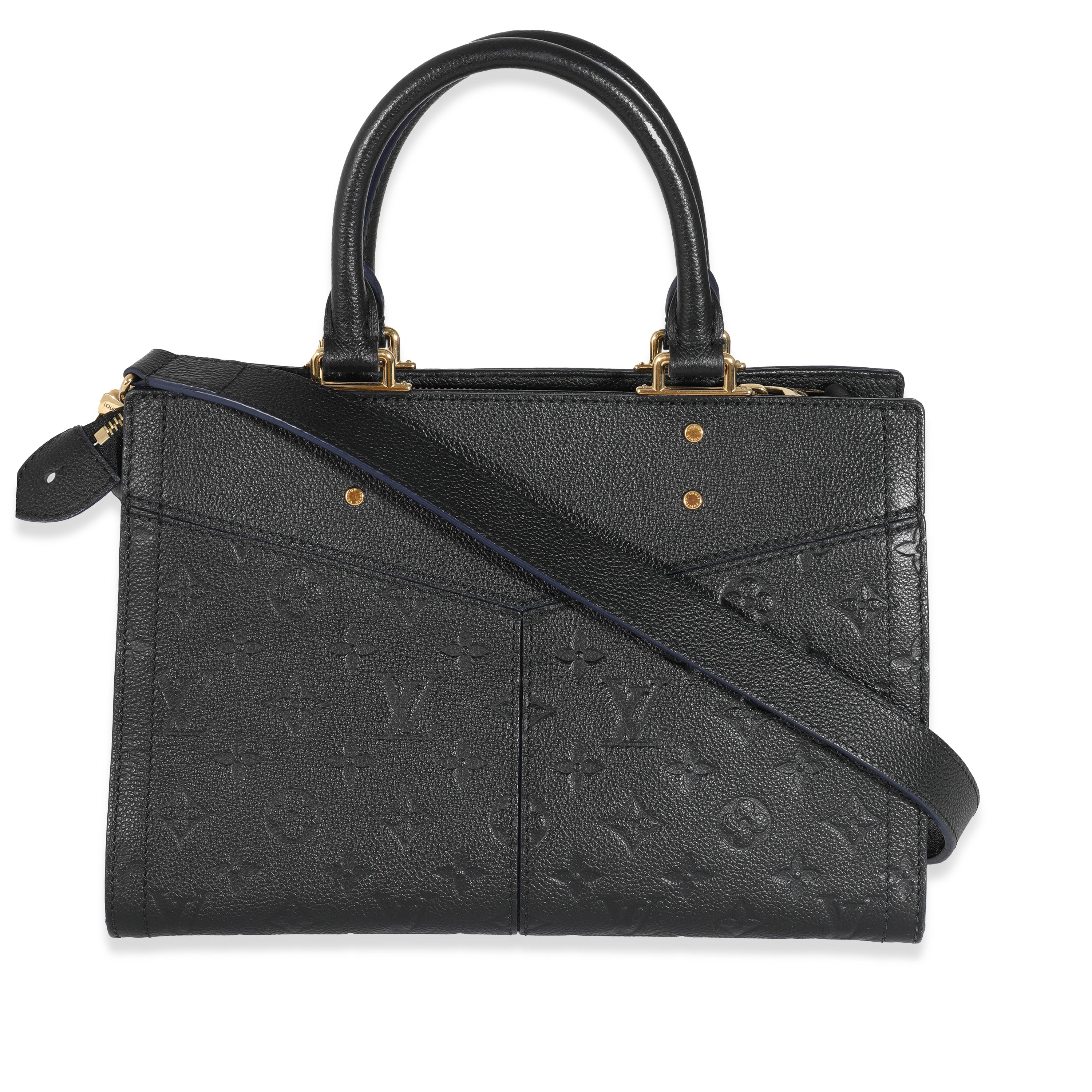 Louis Vuitton Black Empreinte Sully PM