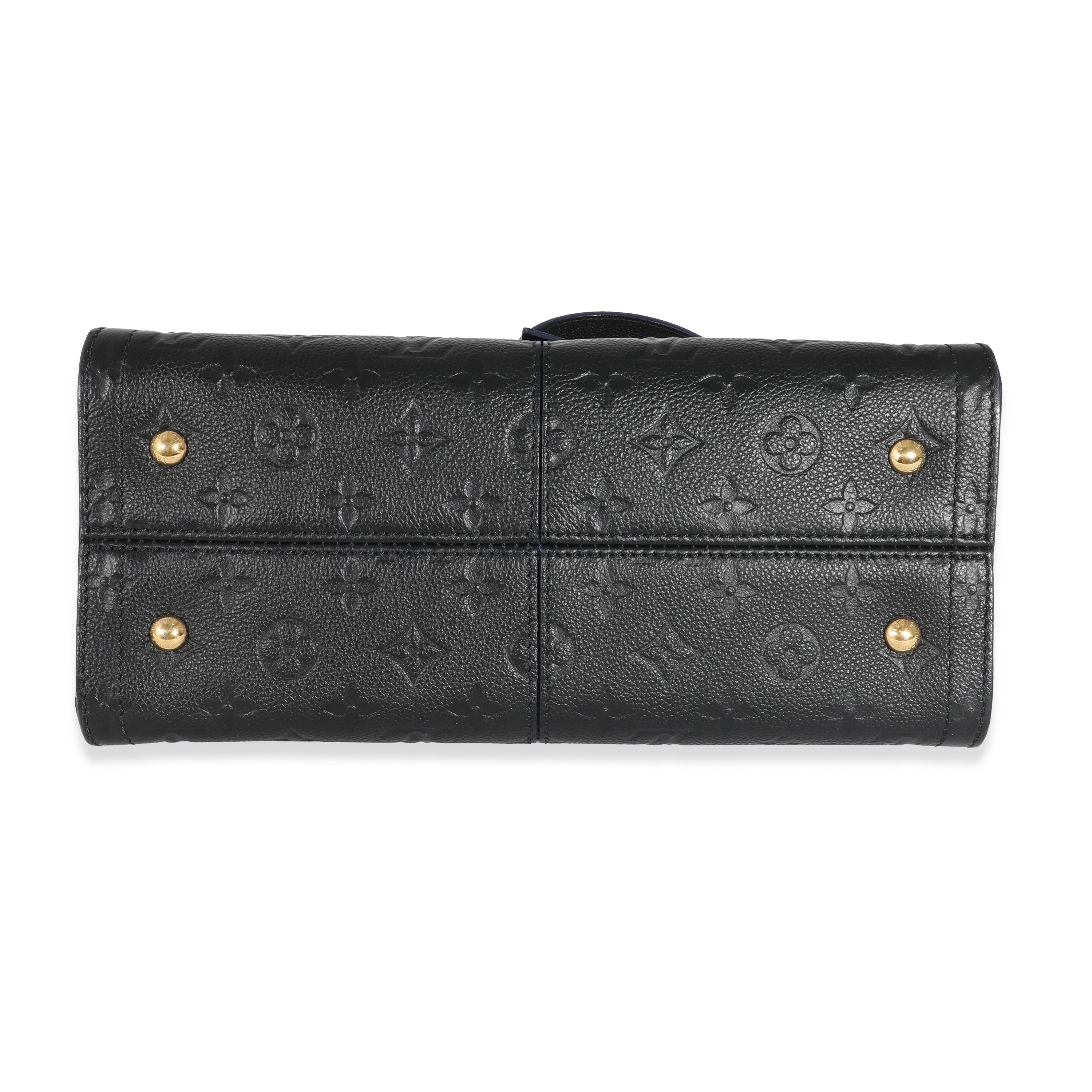 Louis Vuitton Black Empreinte Sully PM