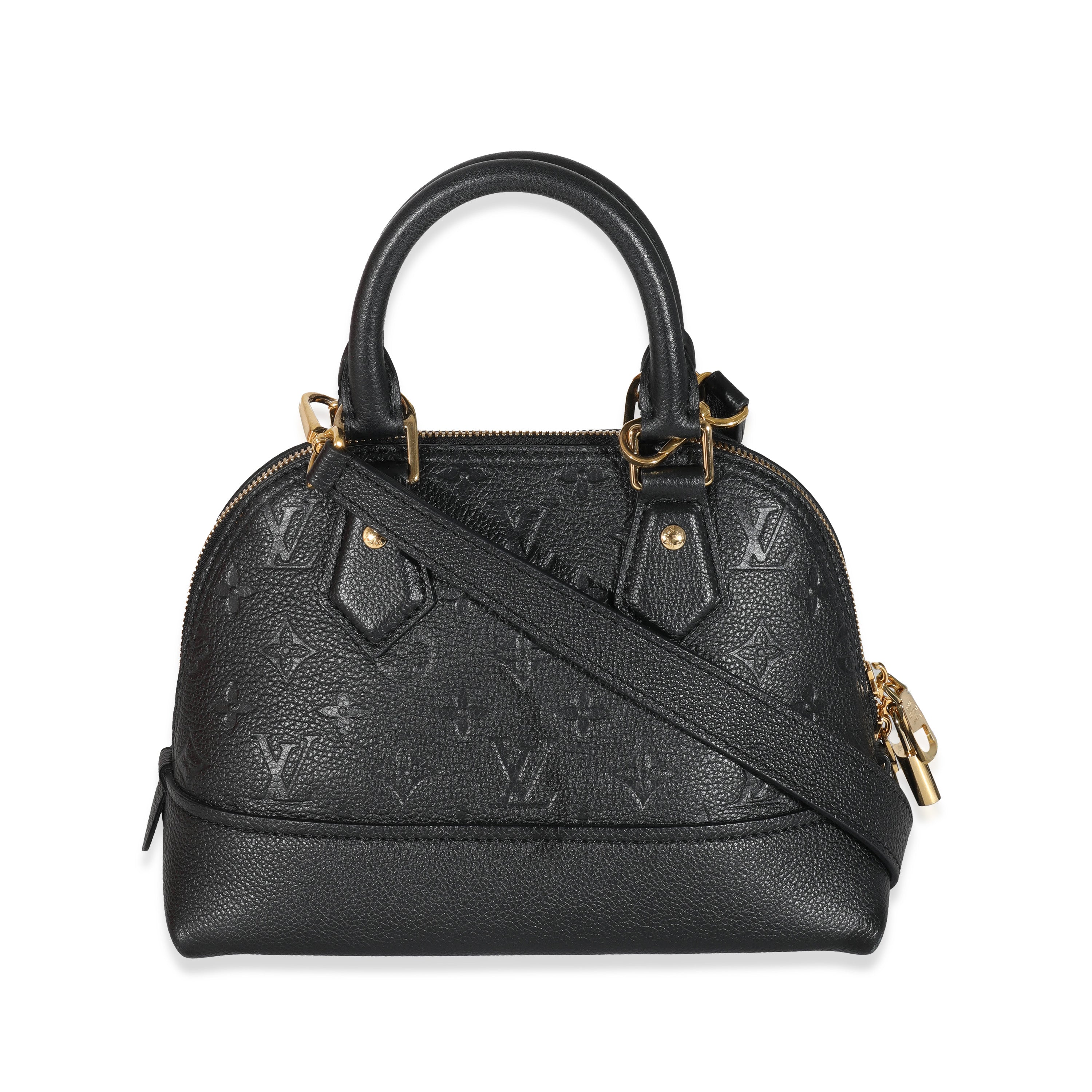 Louis Vuitton Louis Vuitton Black Empreinte Neo Alma BB