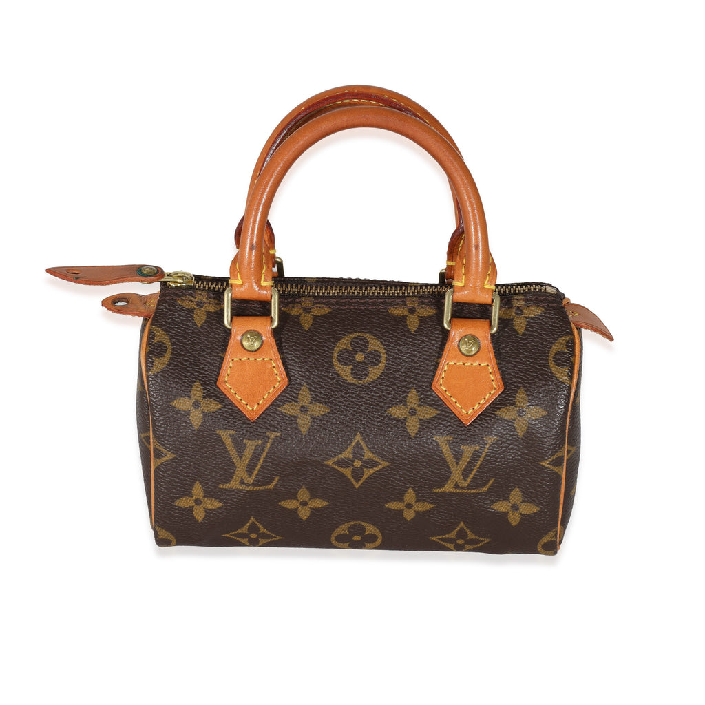Louis Vuitton Louis Vuitton Monogram Canvas Nano Speedy