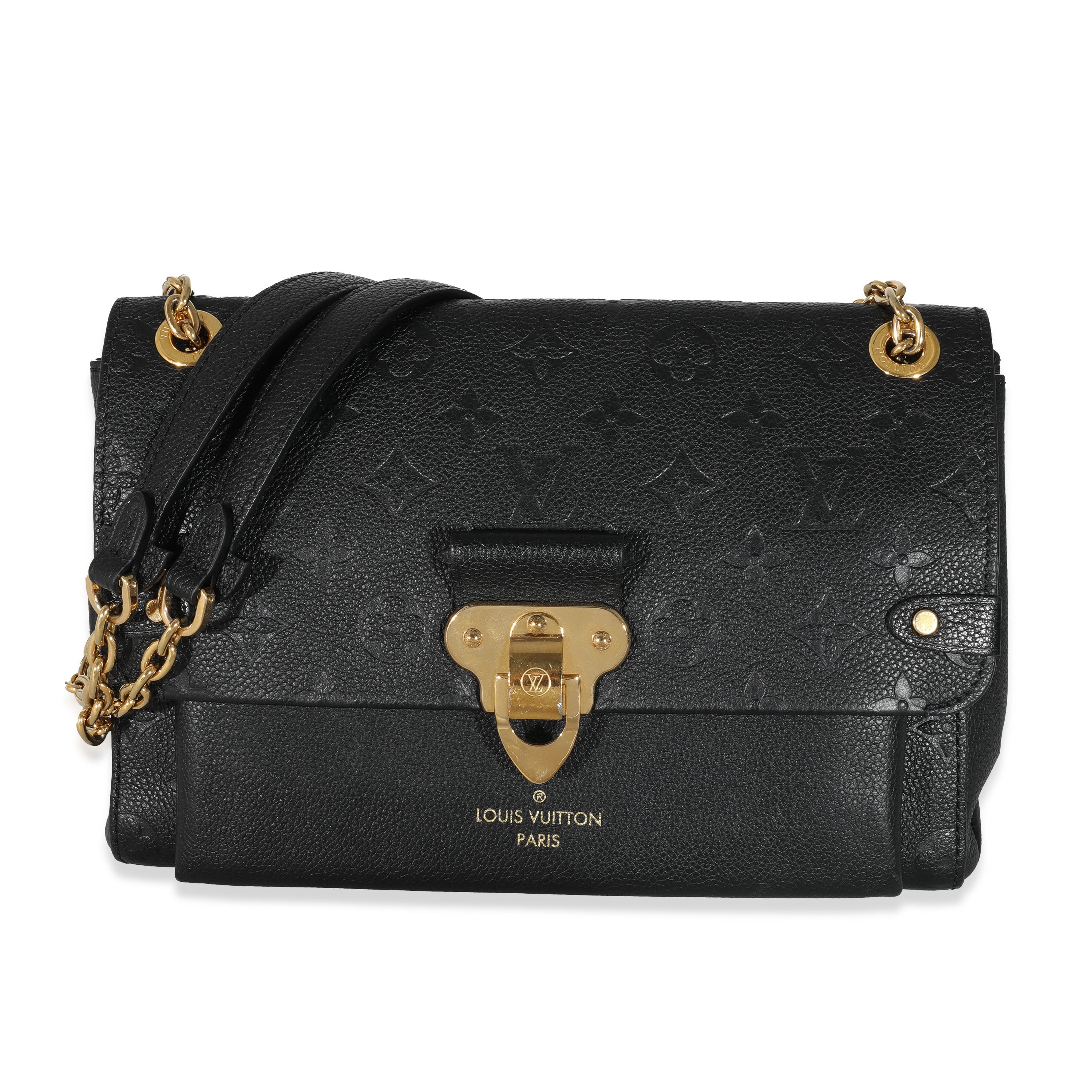 Louis Vuitton Louis Vuitton Black Empreinte Vavin PM