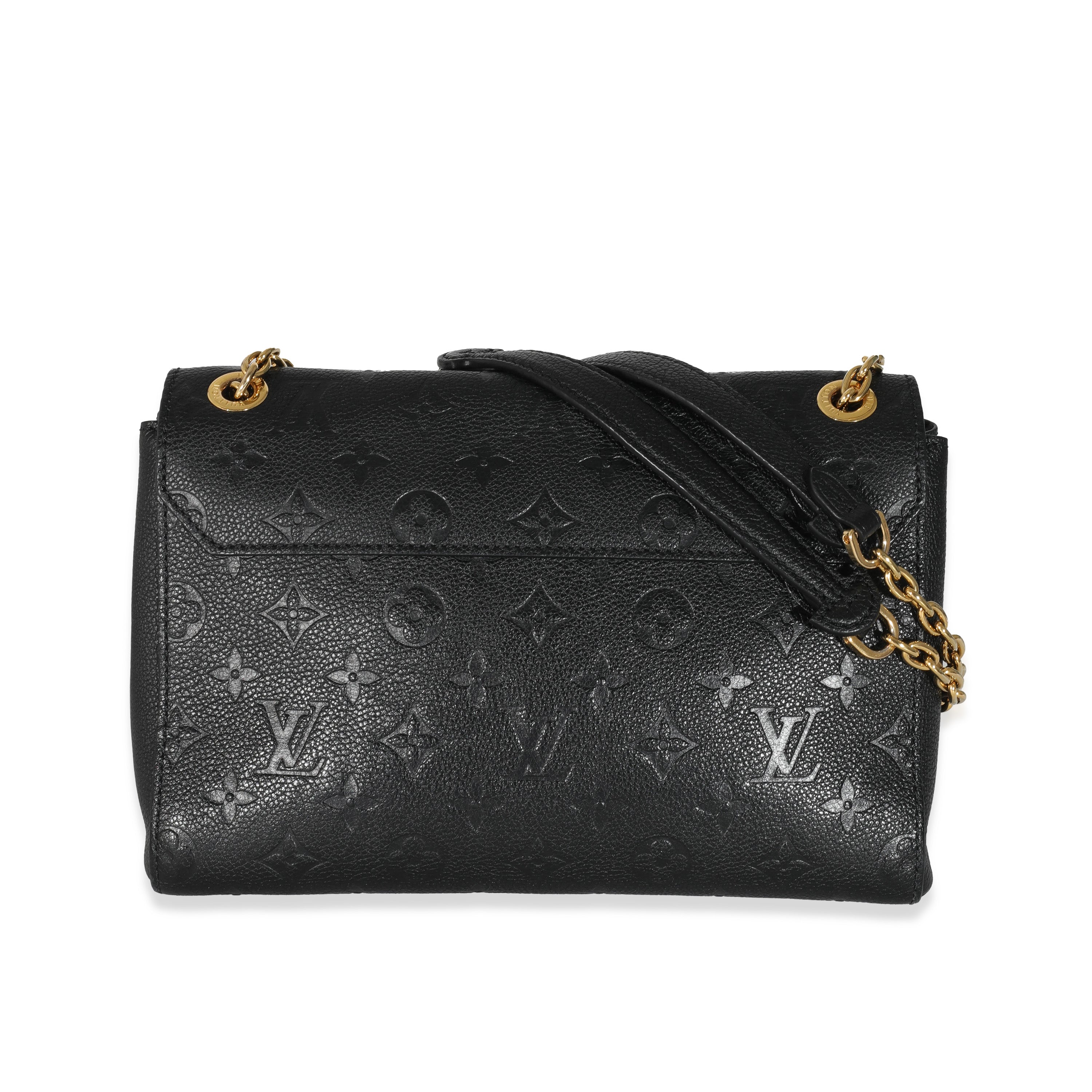 Louis Vuitton Louis Vuitton Black Empreinte Vavin PM