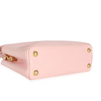 Louis Vuitton Louis Vuitton Bubble Gum Pink Taurillon Scrunchie Capucines BB