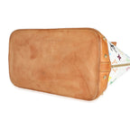Louis Vuitton Louis Vuitton x Takashi Murakami White Monogram Multicolore Canvas Alma PM