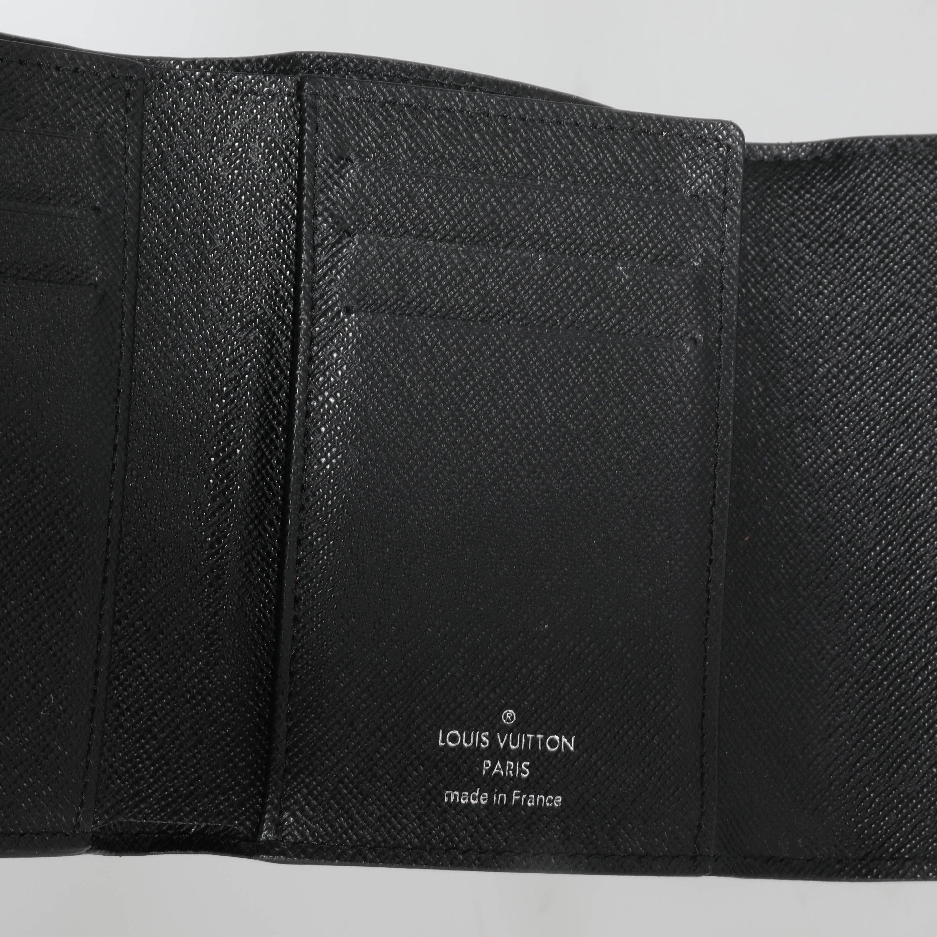 Louis Vuitton Louis Vuitton Black Epi Twist Compact Wallet