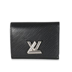 Louis Vuitton Louis Vuitton Black Epi Twist Compact Wallet