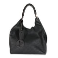 Louis Vuitton Louis Vuitton Black Mahina Carmel Hobo