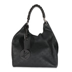 Louis Vuitton Louis Vuitton Black Mahina Carmel Hobo