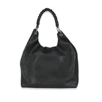 Louis Vuitton Louis Vuitton Black Mahina Carmel Hobo