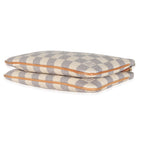 Louis Vuitton Louis Vuitton Damier Azur Canvas Double Zip Pochette