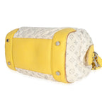Louis Vuitton Louis Vuitton Jaune Monogram Denim Round Speedy Bag