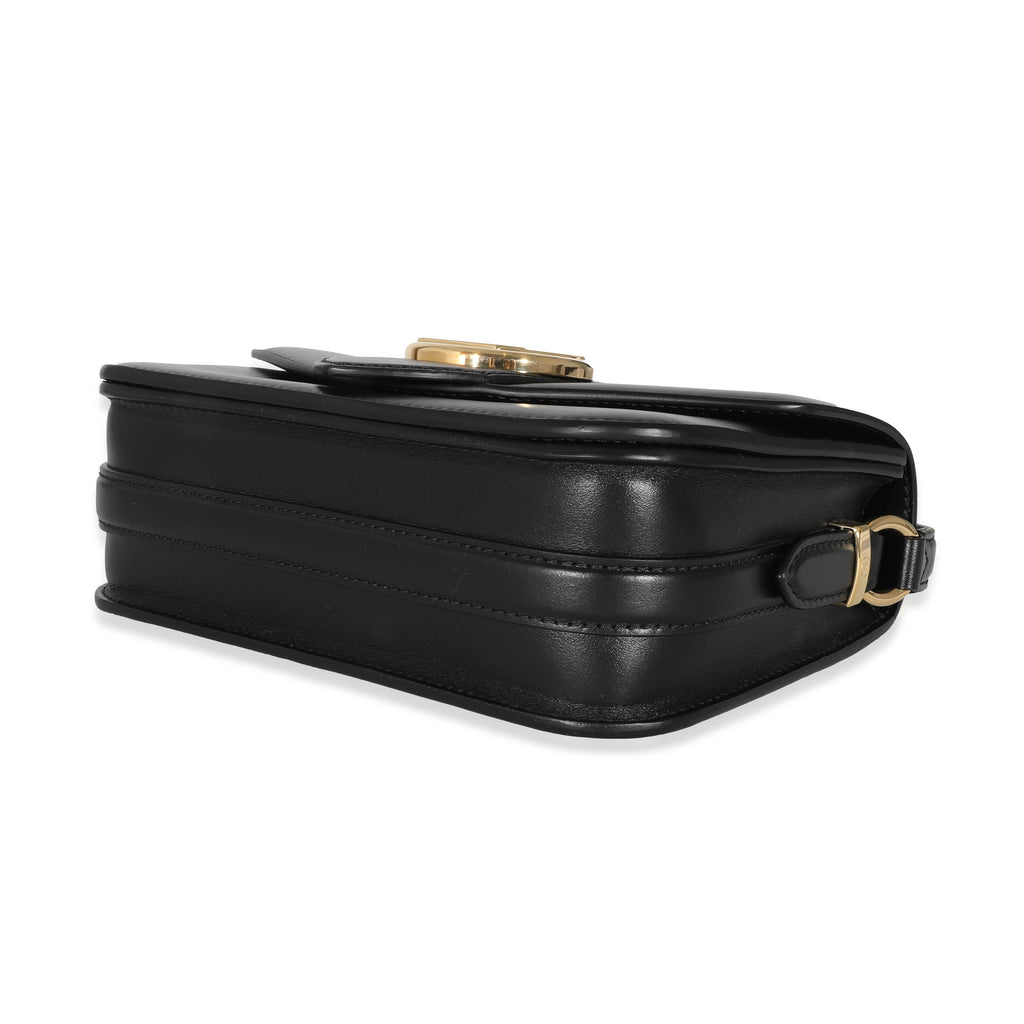 Louis Vuitton Louis Vuitton Black Smooth Calfskin LV Pont 9 MM