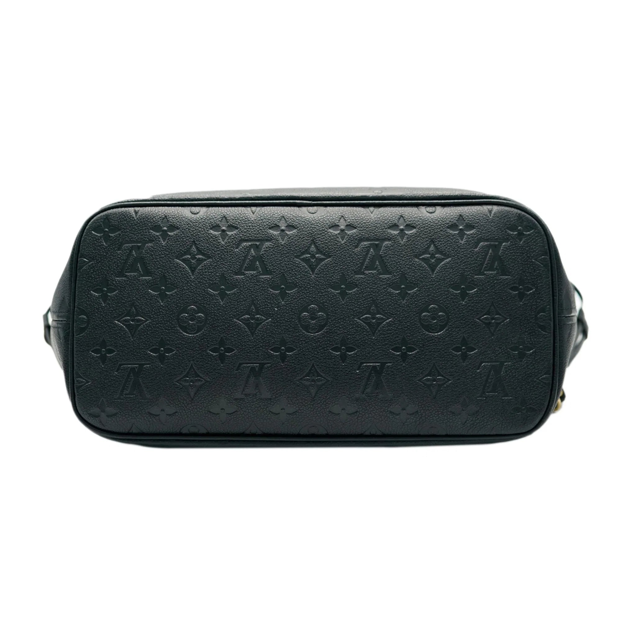 Louis Vuitton Louis Vuitton Black Monogram Empreinte Neverfull MM