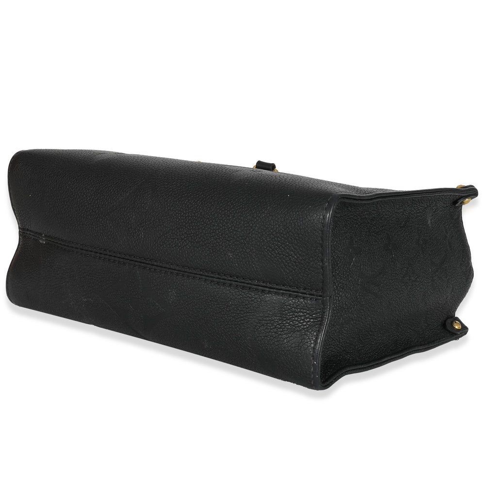 Louis Vuitton Louis Vuitton Black Empreinte Onthego PM