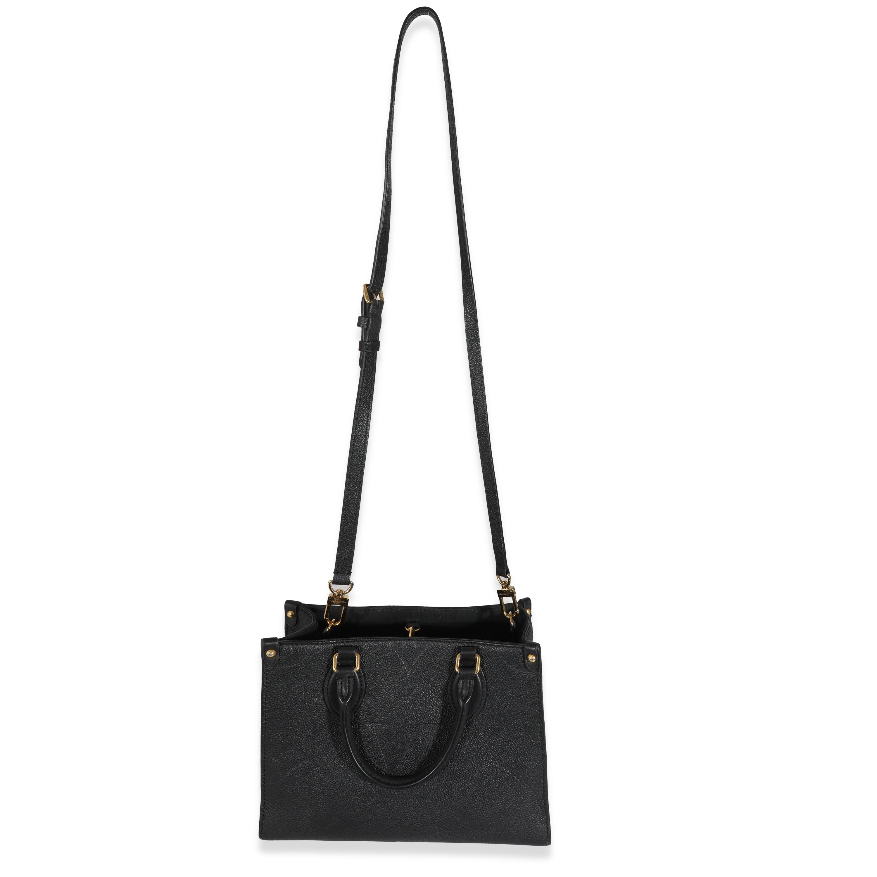 Louis Vuitton Louis Vuitton Black Empreinte Onthego PM