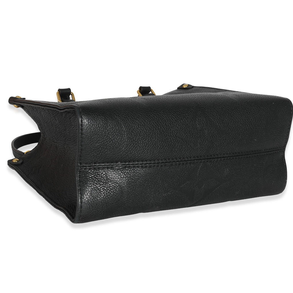 Louis Vuitton Louis Vuitton Black Empreinte Onthego PM