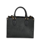 Louis Vuitton Louis Vuitton Black Empreinte Onthego PM