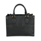 Louis Vuitton Louis Vuitton Black Empreinte Onthego PM