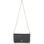 Louis Vuitton Louis Vuitton Black Monogram Empreinte Félicie Pochette