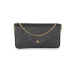 Louis Vuitton Louis Vuitton Black Monogram Empreinte Félicie Pochette
