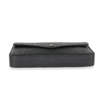 Louis Vuitton Louis Vuitton Black Monogram Empreinte Félicie Pochette
