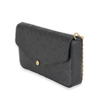 Louis Vuitton Louis Vuitton Black Monogram Empreinte Félicie Pochette