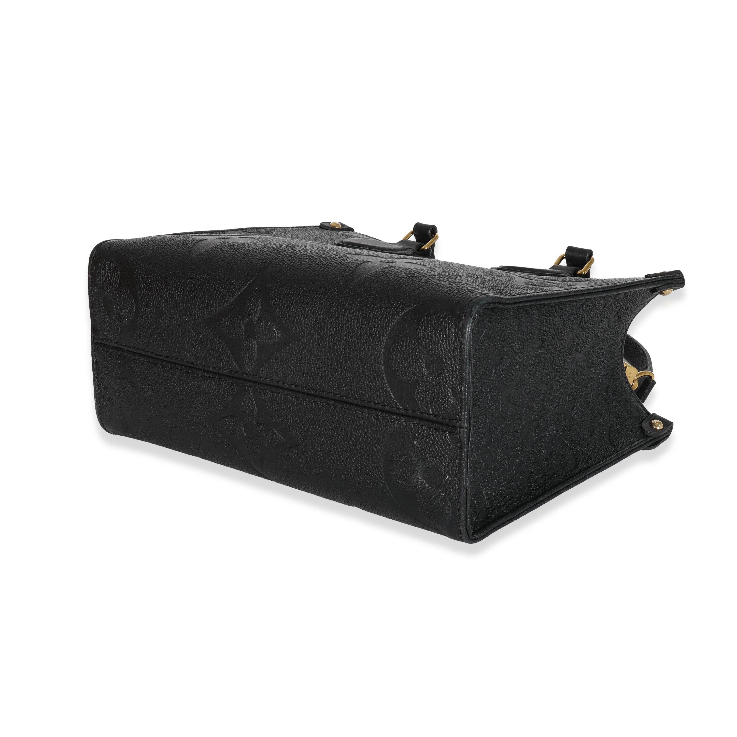 Louis Vuitton Louis Vuitton Black Empreinte Monogram Giant Onthego PM