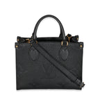 Louis Vuitton Louis Vuitton Black Empreinte Monogram Giant Onthego PM