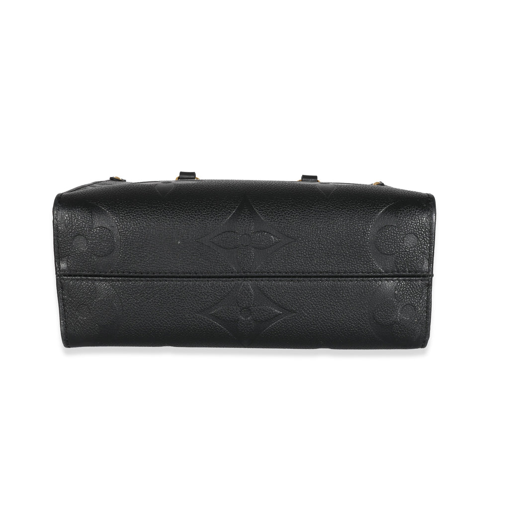 Louis Vuitton Louis Vuitton Black Empreinte Monogram Giant Onthego PM