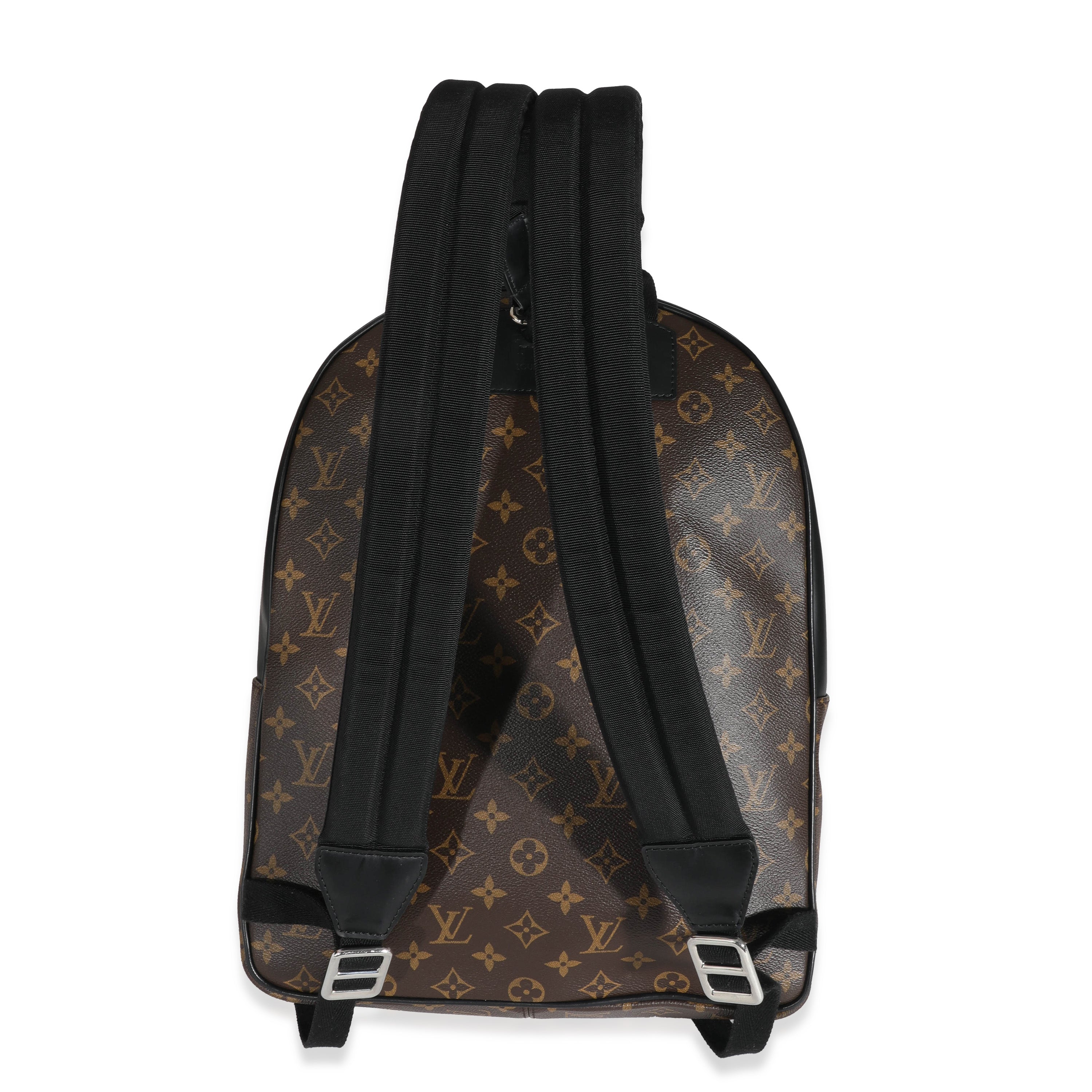 Louis Vuitton Monogram Macassar Canvas Josh Backpack