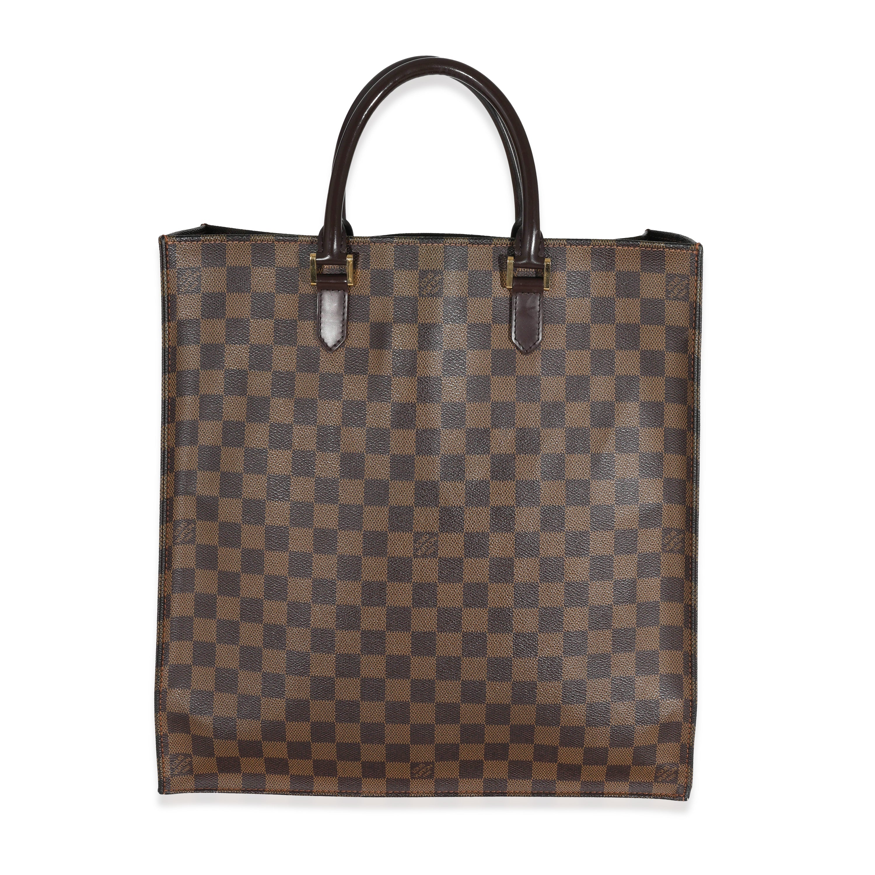 Louis Vuitton Louis Vuitton Damier Ebene Canvas Sac Plat