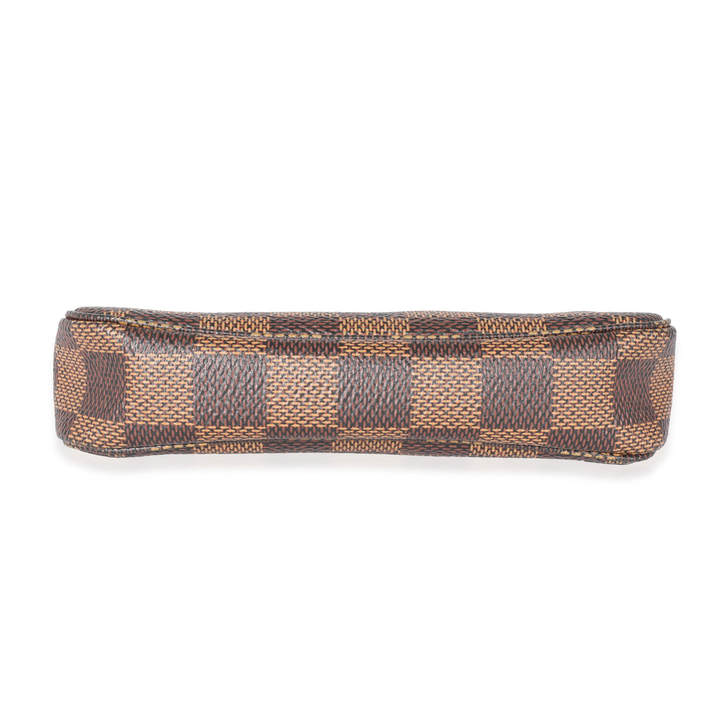 Louis Vuitton Louis Vuitton Damier Ebene Canvas Mini Pochette Accessoires