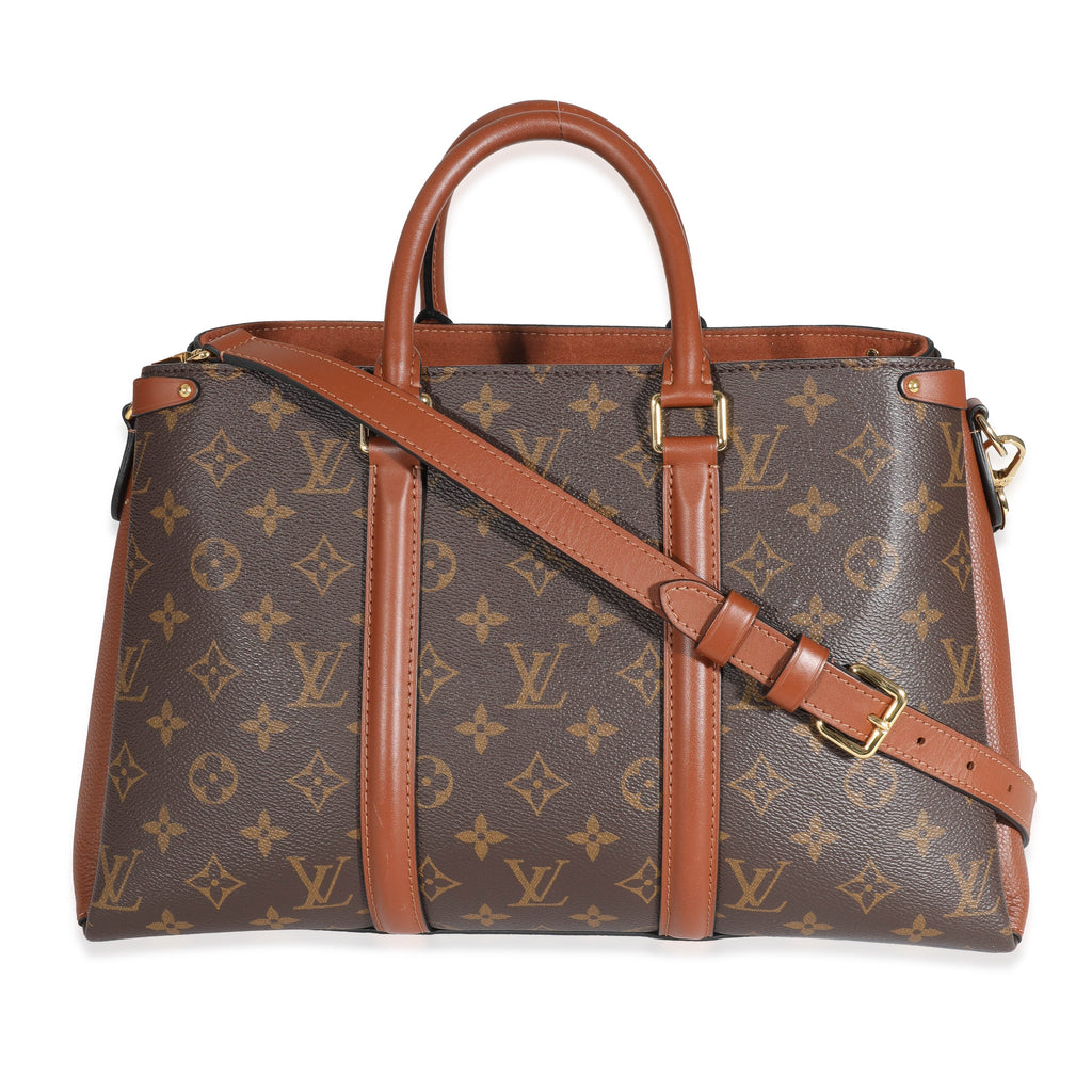 Louis Vuitton Caramel Monogram Canvas Soufflot MM