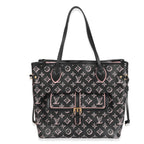 Louis Vuitton Louis Vuitton Black Pink Monogram Canvas Fall For You Neverfull MM