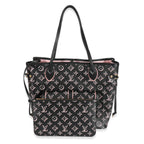 Louis Vuitton Louis Vuitton Black Pink Monogram Canvas Fall For You Neverfull MM