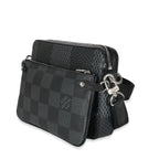 Louis Vuitton Louis Vuitton Damier Graphite 3D Canvas Trio Messenger
