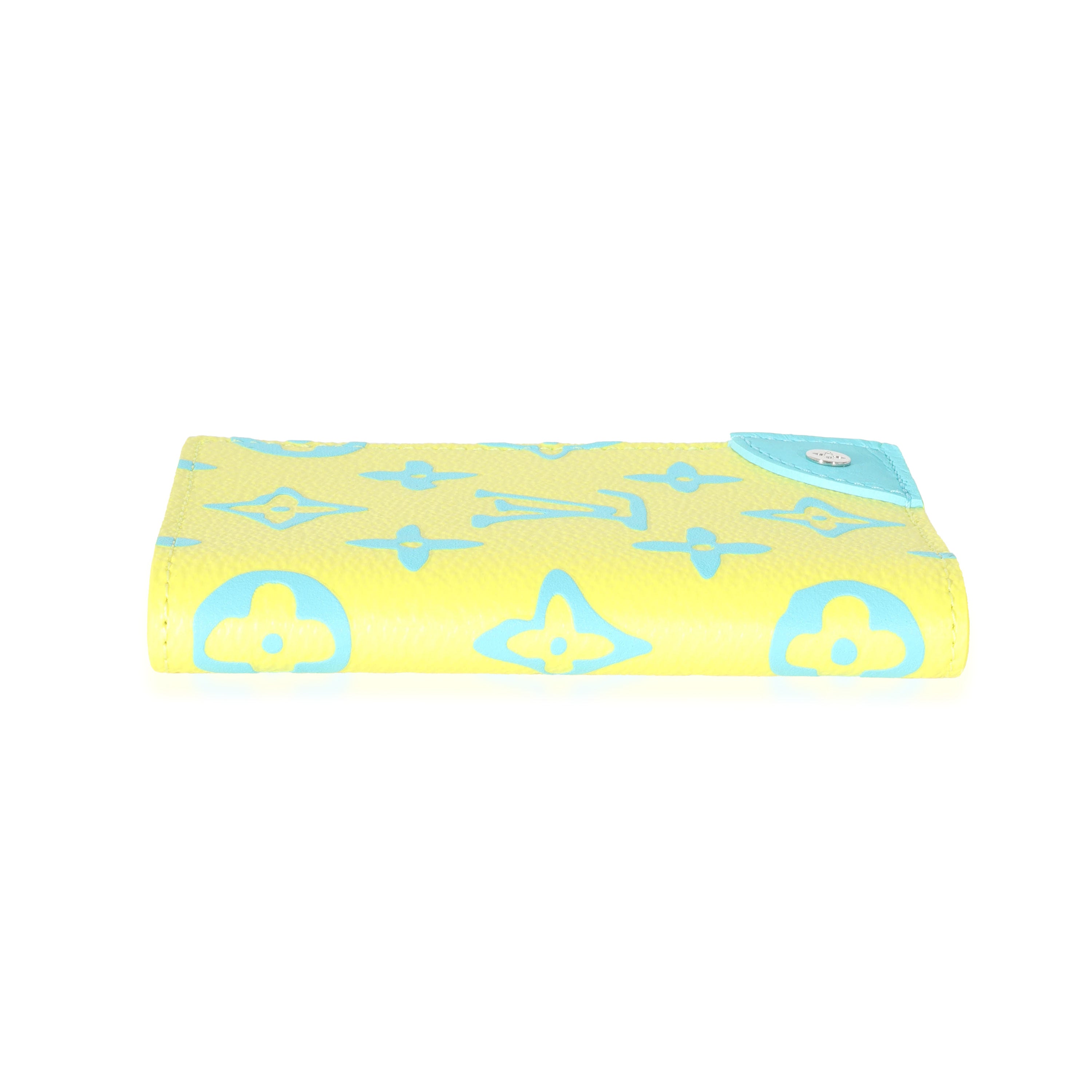 Louis Vuitton Louis Vuitton Lime Monogram Playground Canvas Pocket Organizer